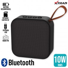 Caixa de Som Bluetooth 10W XDG193 Xtrad - Preta